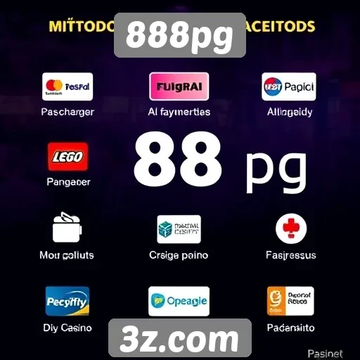 Métodos de pagamento aceitos pelo 888pg